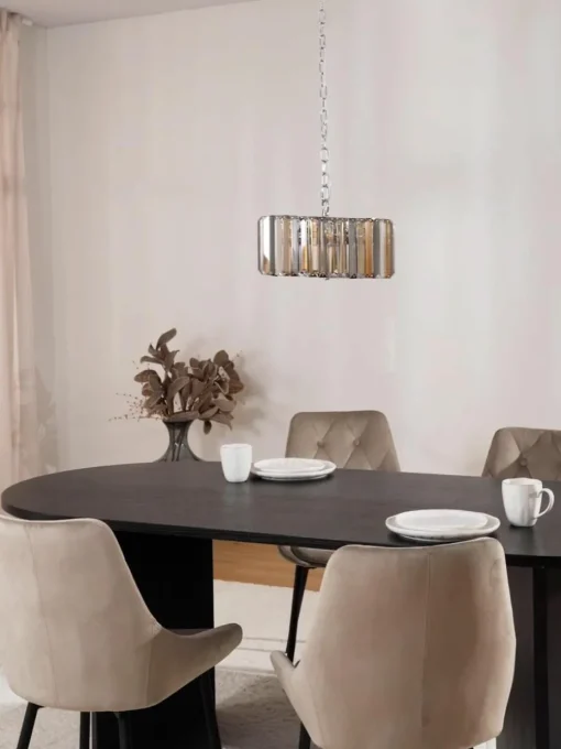 Hanglamp Crystals van glas