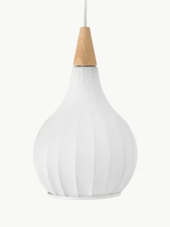 Hanglamp Drops van stof, in verschillende formaten