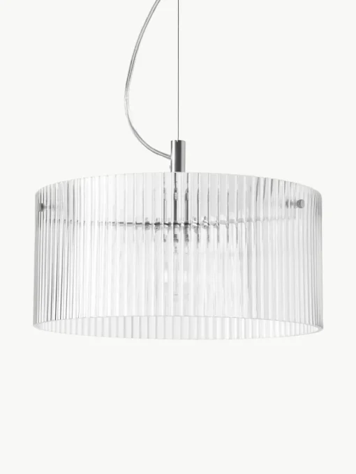 Hanglamp Emmi van geribbeld glas