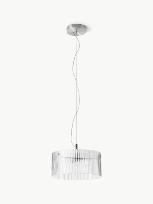 Hanglamp Emmi van geribbeld glas