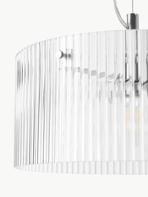 Hanglamp Emmi van geribbeld glas