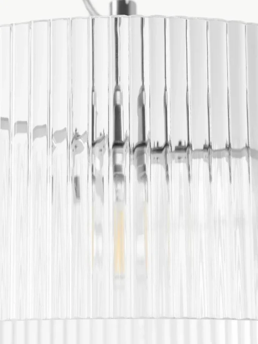 Hanglamp Emmi van geribbeld glas