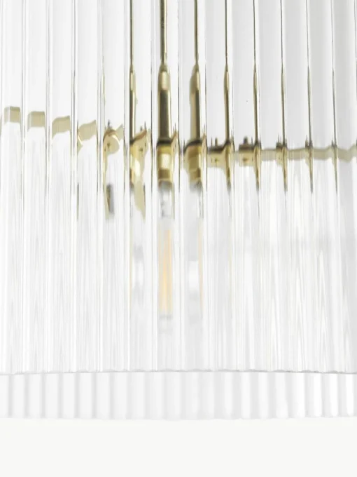 Hanglamp Emmi van geribbeld glas