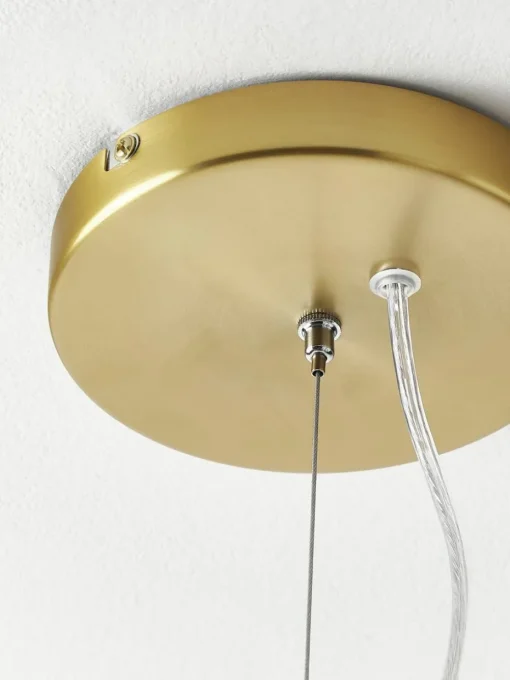 Hanglamp Emmi van geribbeld glas