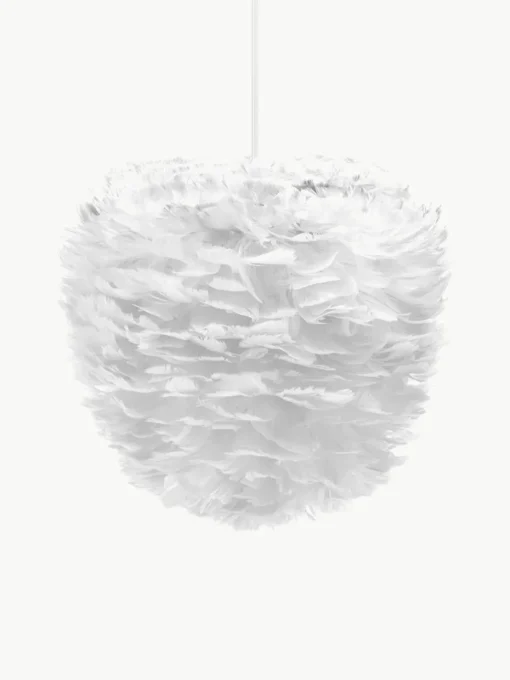 Hanglamp Eos Evia van veren, in verschillende formaten
