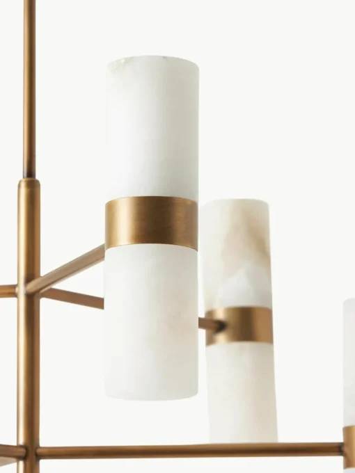 Hanglamp Isaac van albast