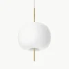 Hanglamp Kushi, mondgeblazen