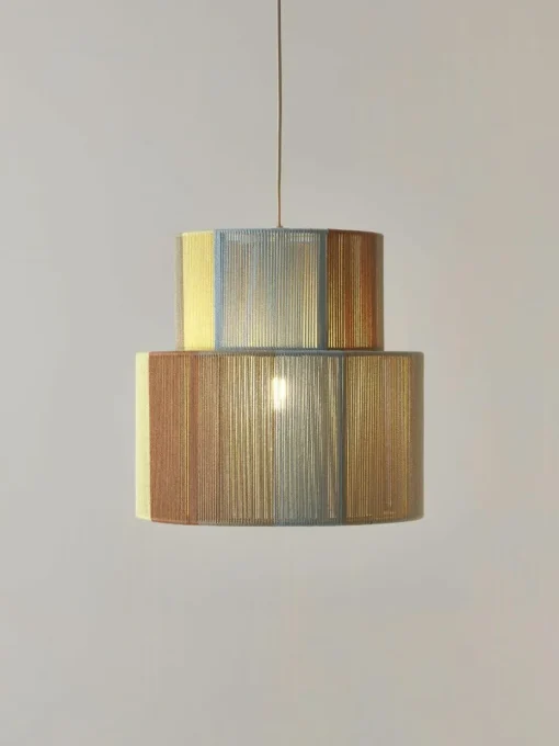 Hanglamp Lace van linnen draden