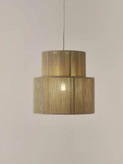 Hanglamp Lace van linnen draden