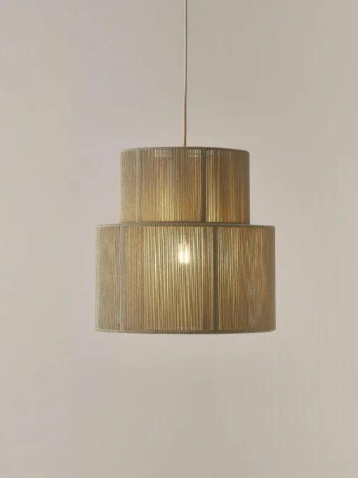 Hanglamp Lace van linnen draden