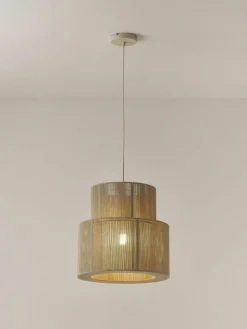 Hanglamp Lace van linnen draden