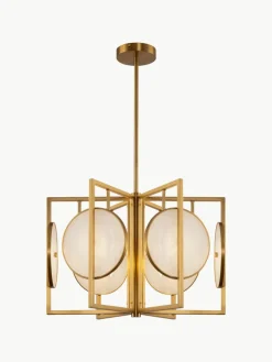 Hanglamp Marmo van marmer en metaal