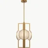 Hanglamp Marmo van marmer en metaal