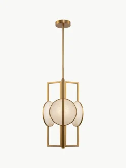 Hanglamp Marmo van marmer en metaal