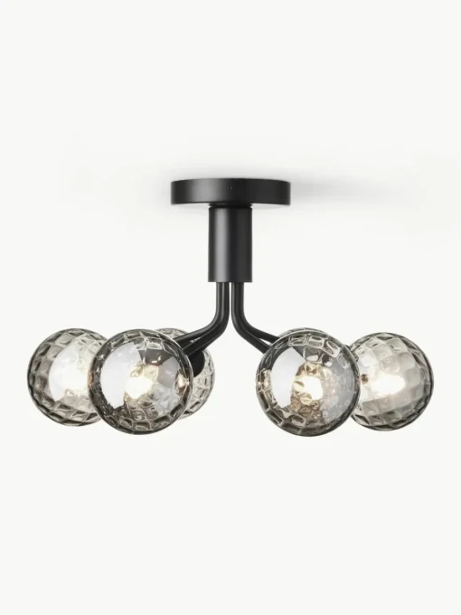 Hanglamp met glazen bollen Apiales