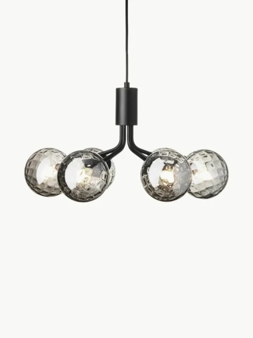 Hanglamp met glazen bollen Apiales