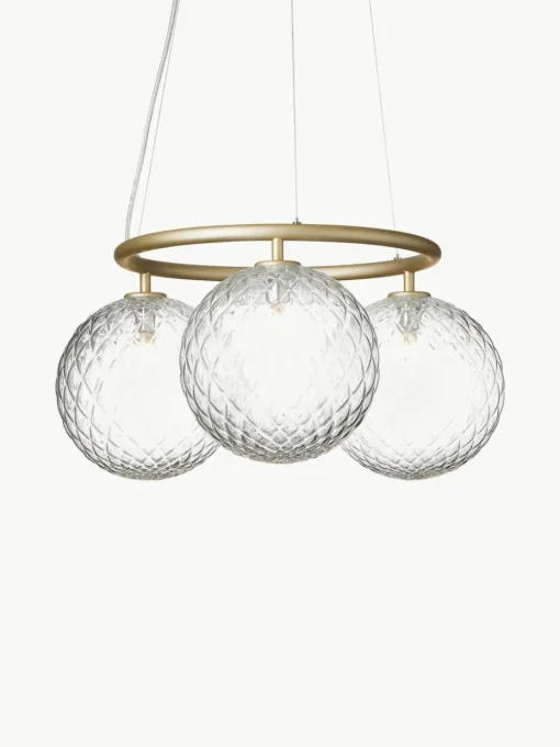 Hanglamp met glazen bollen Miira