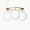 Hanglamp met glazen bollen Miira