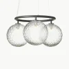 Hanglamp met glazen bollen Miira