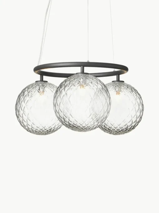 Hanglamp met glazen bollen Miira