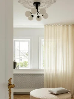 Hanglamp met glazen bollen Apiales
