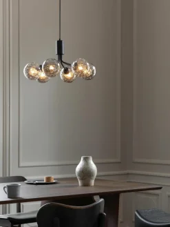 Hanglamp met glazen bollen Apiales