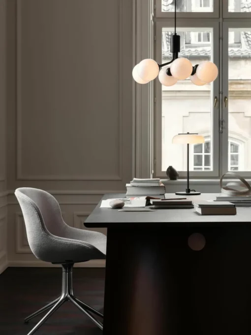 Hanglamp met glazen bollen Apiales