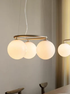 Hanglamp met glazen bollen Miira