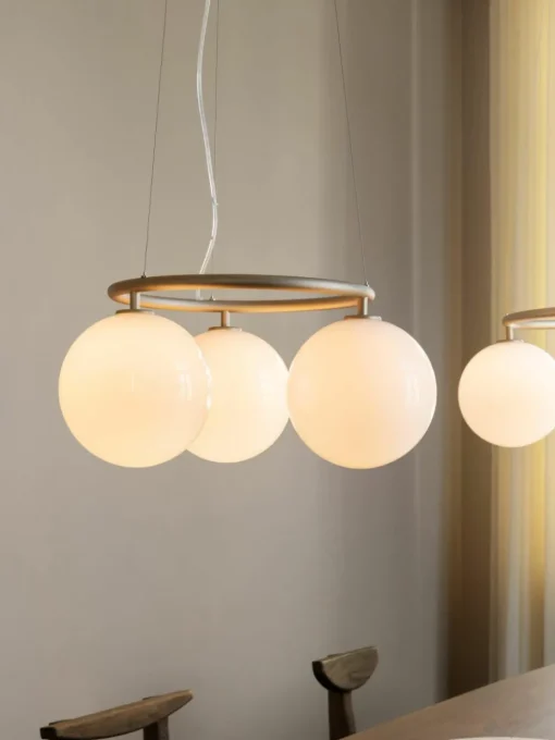 Hanglamp met glazen bollen Miira
