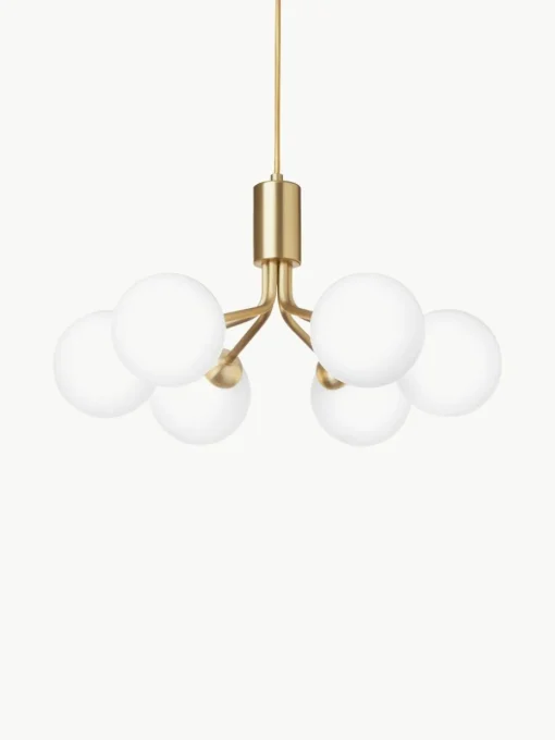 Hanglamp met glazen bollen Apiales