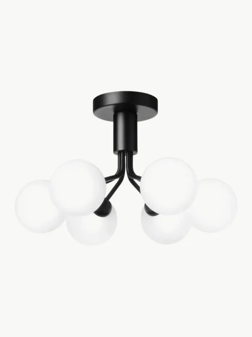 Hanglamp met glazen bollen Apiales