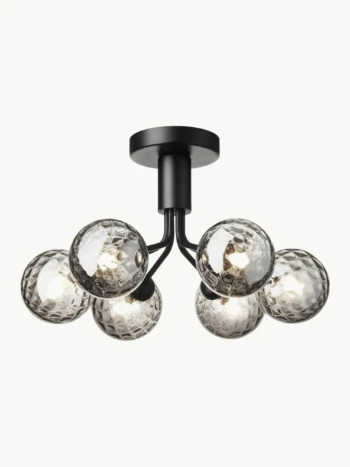 Hanglamp met glazen bollen Apiales