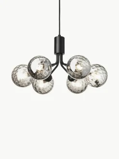 Hanglamp met glazen bollen Apiales
