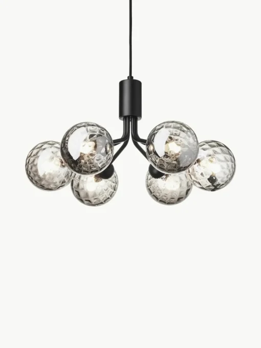 Hanglamp met glazen bollen Apiales