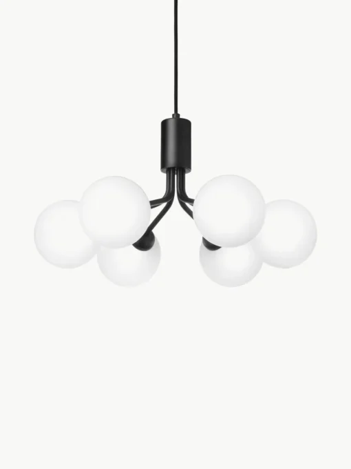 Hanglamp met glazen bollen Apiales