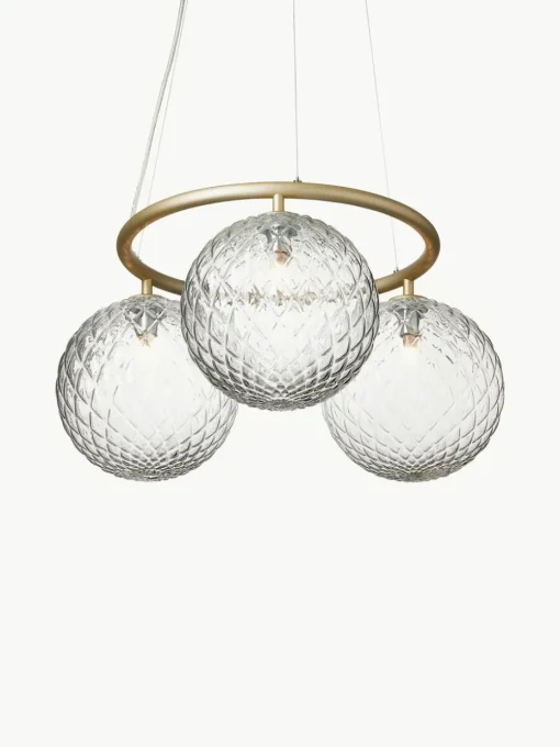Hanglamp met glazen bollen Miira