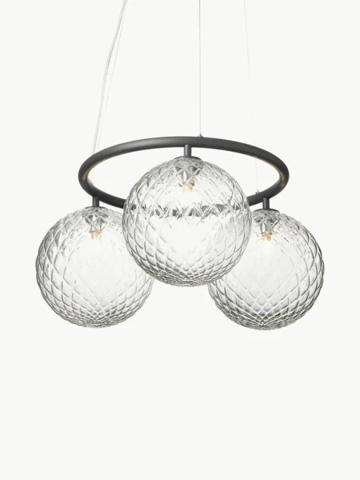 Hanglamp met glazen bollen Miira