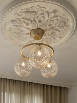 Hanglamp met glazen bollen Miira