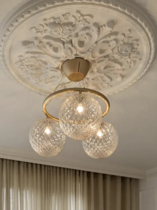 Hanglamp met glazen bollen Miira