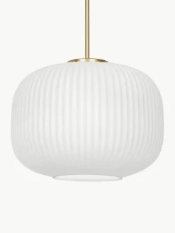 Hanglamp Milford van opaalglas