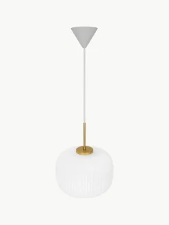 Hanglamp Milford van opaalglas
