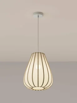 Hanglamp Salma van bamboehout