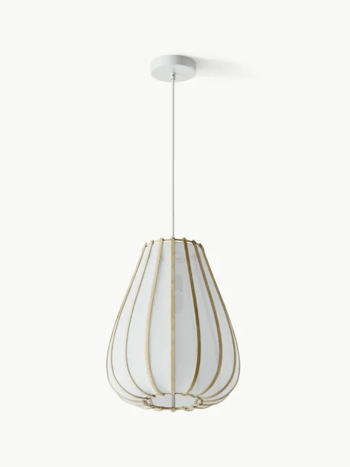 Hanglamp Salma van bamboehout