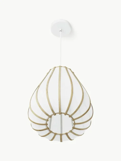 Hanglamp Salma van bamboehout