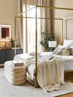 Hemelbed Belle van metaal