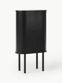 Highboard Calary met geribde voorzijde