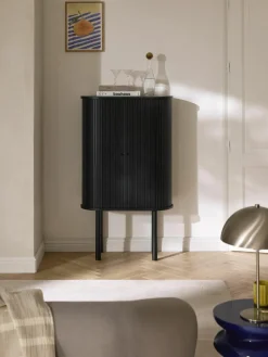 Highboard Calary met geribde voorzijde