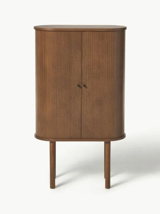 Highboard Calary met geribde voorzijde