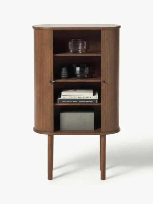 Highboard Calary met geribde voorzijde