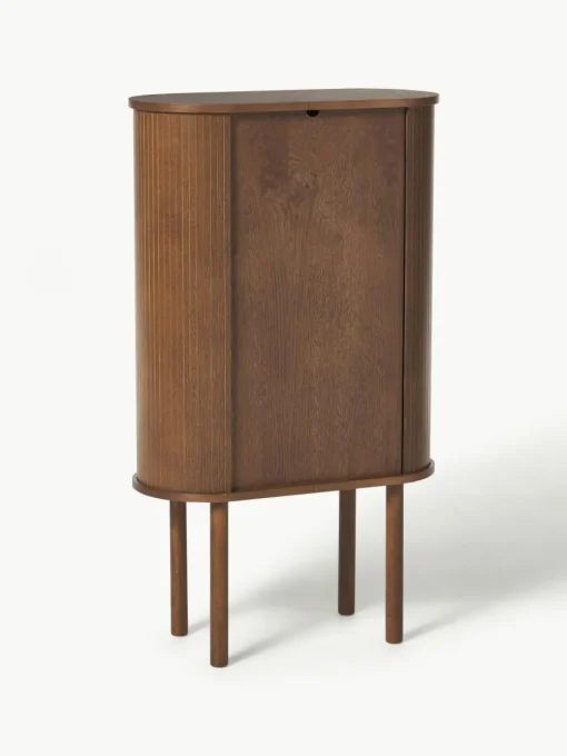 Highboard Calary met geribde voorzijde